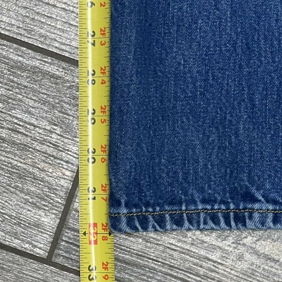 32X32 Levi's 501 Button Fly Denim Jeans Tag - 36X34 Actual - 32X32 Men's - Picture 5 of 10